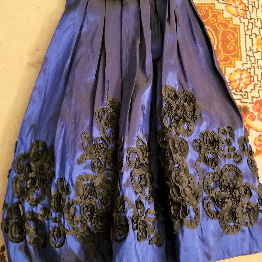 Vintage S.L. Fashions Party Dress NWT Size 8 - Picture 4 of 8